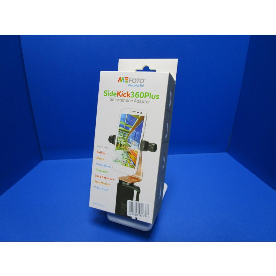 MeFOTO SideKick360 Plus  mph200  カラー グリーン iPhoneやスマホをカメラ用三脚に取り付けられるアダプタ スマホアダプター テーブル上に置いても使用可能｜sumacen｜02