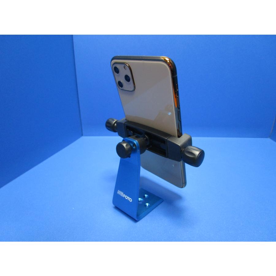 MeFOTO SideKick360 Plus  mph200  カラー ブルー iPhoneやスマホをカメラ用三脚に取り付けられるアダプタ スマホアダプター テーブル上に置いても使用可能｜sumacen｜07
