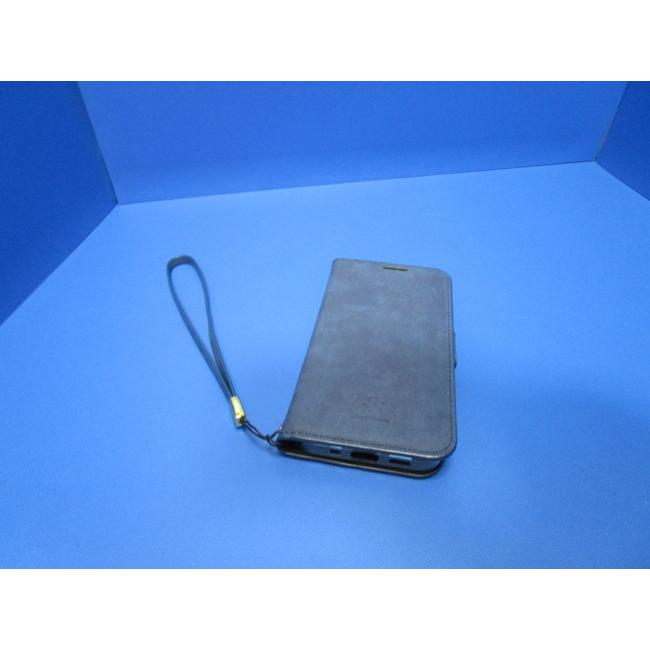 在庫処分 SIMPLE SUEDE iPhone12mini (5.4インチ)  手帳型 ケース  ブルー 上品質PUレザー  ストラップ付属 スタンド機能 カードポケット |  | 06