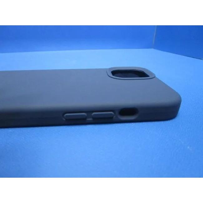 OTOFLY iPhone 13 ケース  ソフト タッチ シリコンケース  薄型 超軽量 指紋防止 全面保護 耐衝撃カバー  画面レンズ保護 カラー ネイビー |  | 01