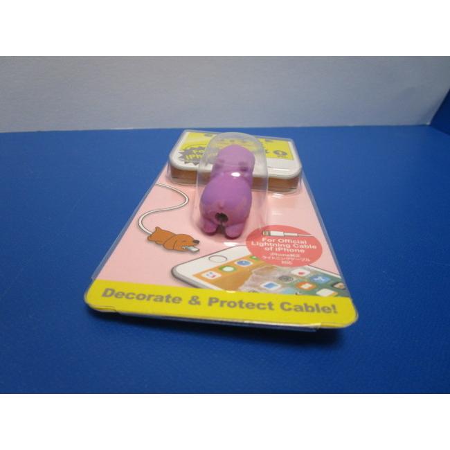 DREAMS ドリームズ ケーブルバイト CABLEBITE  カバ パープル hippo Purple ケーブルアクセサリー フィギュア |  | 04