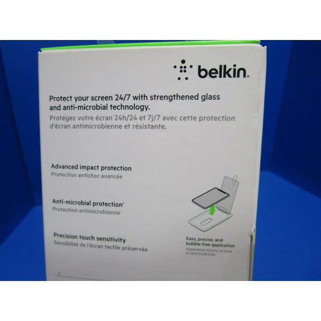 Belkin ベルキン iPhone 12 Pro Max 用  保護ガラスフィルム 強化ガラス 抗菌 OVA023zz-A |  | 06