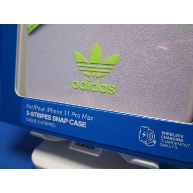 adidas アディダス adidas Originals  iPhone 11 Pro Max ケース カバー スマホケース  耐衝撃  SAMBA サンバ パープルティント　イエロー |  | 05