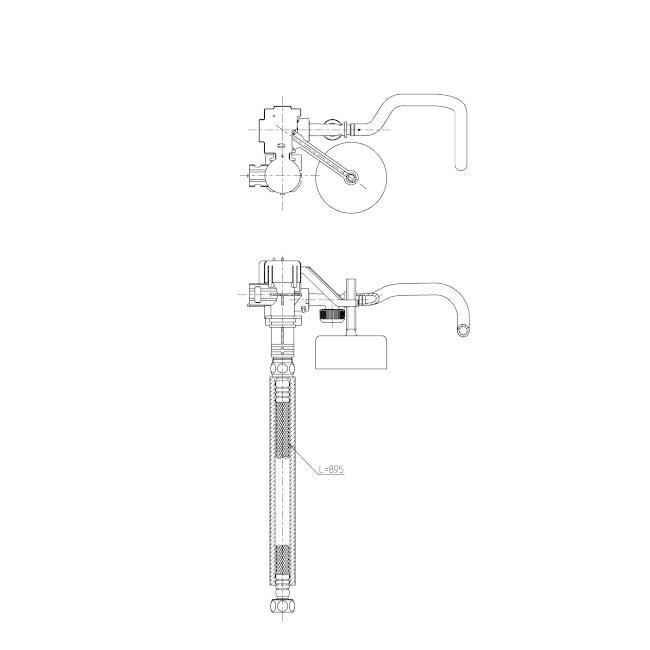 HH06016S 立形ロータンク用ボールタップ１３ TOTOの純正品 送料無料（一部地域を除く） 【入荷次第最短発送】 正規品