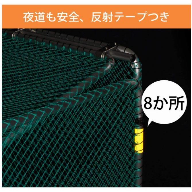 KDAL-370 サンカ ゴミステーション カラス断ノ助 小 幅90×奥行58×高さ90cm  グリーンの画像