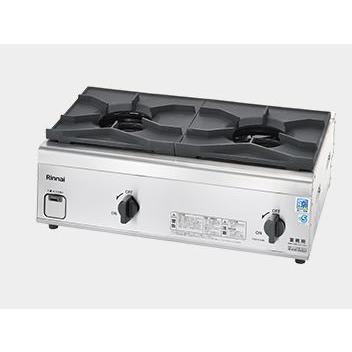 (s7525) リンナイ ガステーブル KG-11B ホース付き 都市ガス 飲食店 店舗 厨房用 中古 Rinnai - リンナイ KG-11B 都市ガス 一口 ガスコンロ ホースとソケット