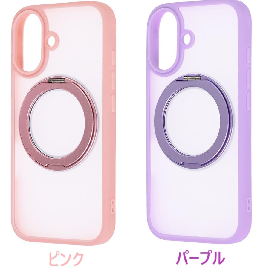 iPhone17 ケース クリア リング マット 透明 耐衝撃 おしゃれ シンプル ソフト アイフォン17 かわいい 可愛い かっこいい 半透明 スタンド カメラ保護 |  | 17