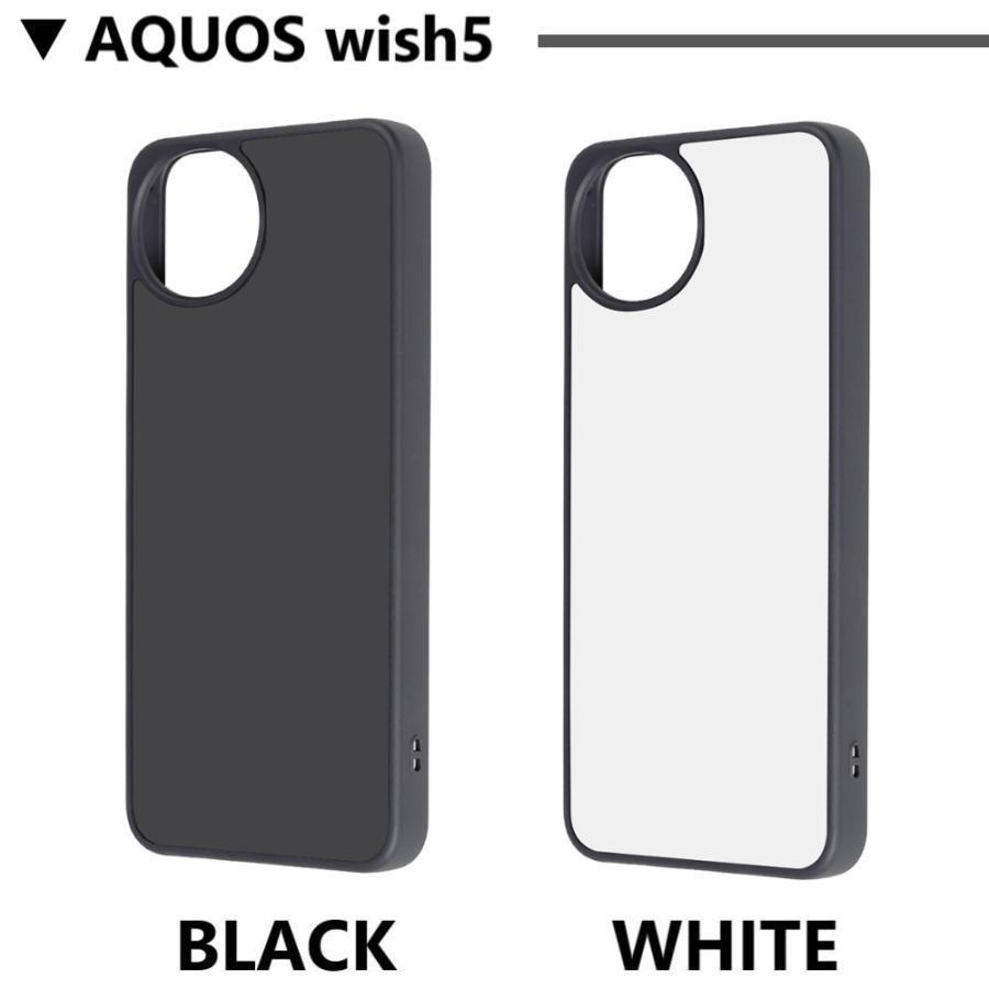 aquos wish5 ケース 耐衝撃 かわいい ストラップ アクオスwish5 aquoswish5 スマホケース マット カバー sh-52f sh52f a502sh sh-m32 shm32 シンプル おしゃれ |  | 12