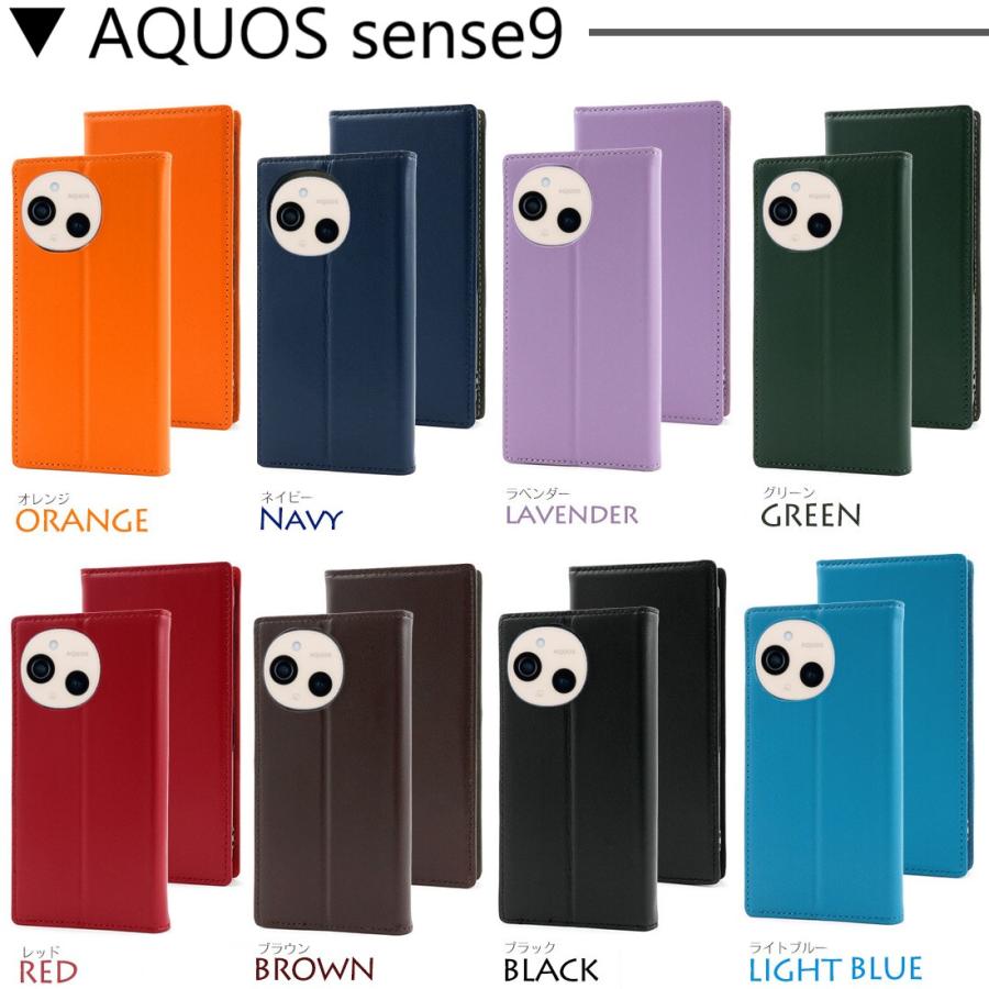 aquos sense10 sense9 ケース 手帳型 本革 sense5g sense4 lite basic shg14 a405sh sh53e sh53a shg03 a004sh カバー アクオスセンス9 手帳 |  | 09