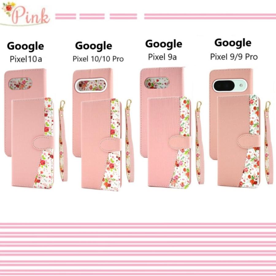 google pixel 10a 10 9 pro ケース 手帳型 手帳 かわいい 花柄 ストラップ おしゃれ googlepixel9a googlepixel10pro スマホケース グーグルピクセル 10 9 9a |  | 07
