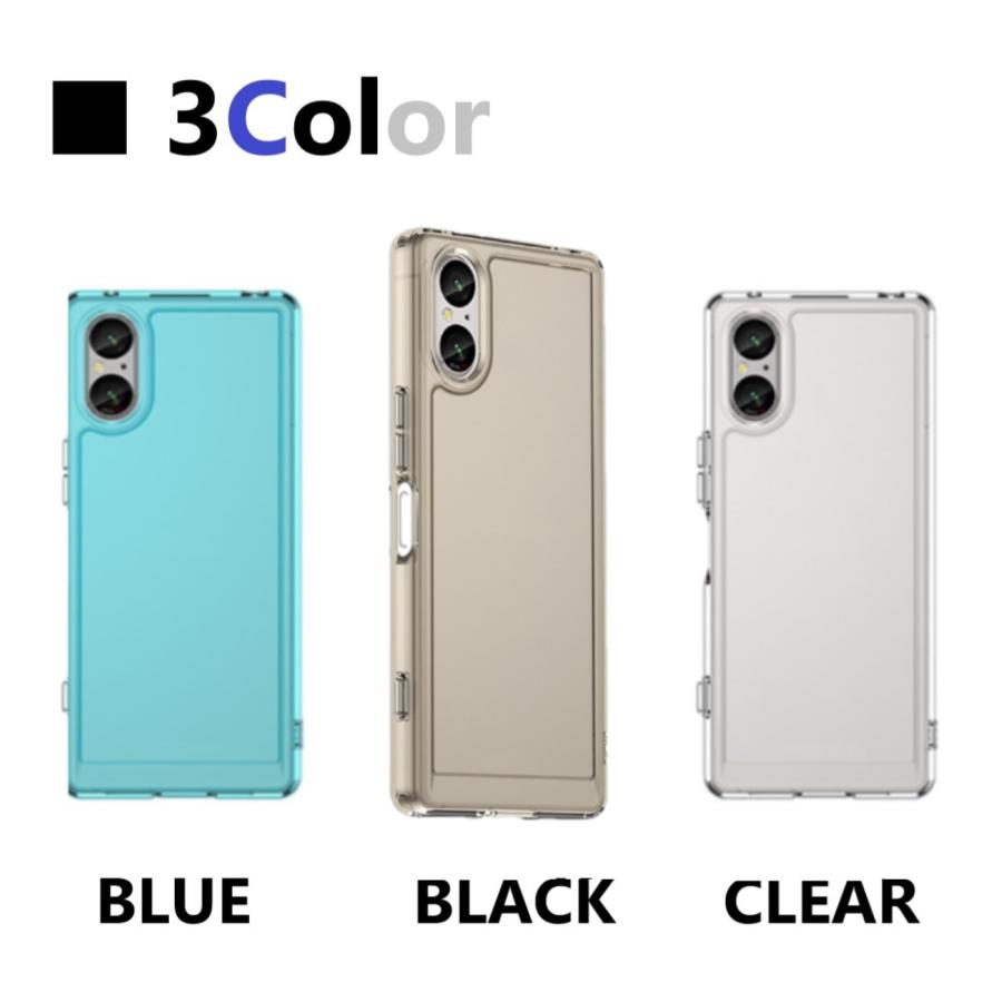 xperia 5 v ケース クリア ソフト xperia5v スマホケース so-53d sog12 so53d xperia 5v カバー かわいい 透明 クリアケース ソフトケース エクスペリア5v |  | 09