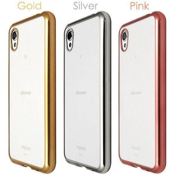 aquos sense2 ケース クリア かわいい ソフトケース tpu カバー sh-01l shv43 sh-m08 アクオスセンス2 android one s5 クリアケース androidones5 |  | 03