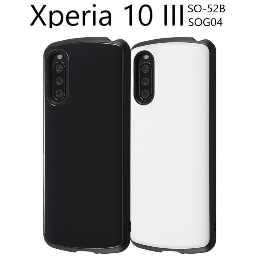 xperia 10 iii ケース ハード 耐衝撃 かわいい xperia10iii so-52b 