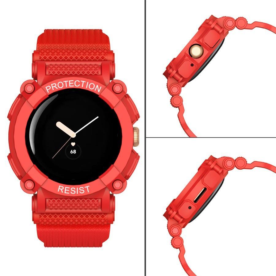 Google pixel watch バンド グーグル ピクセル ウオッチ 一体型交換