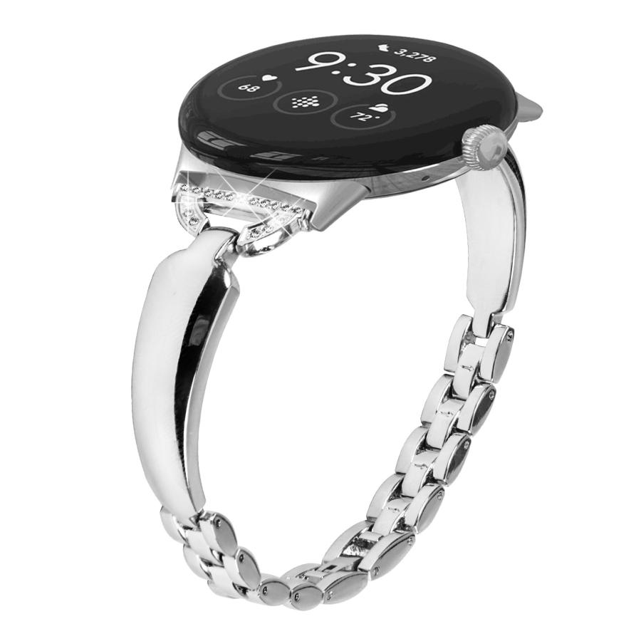 google pixel watch 2 バンド ステンレス レディース メタル
