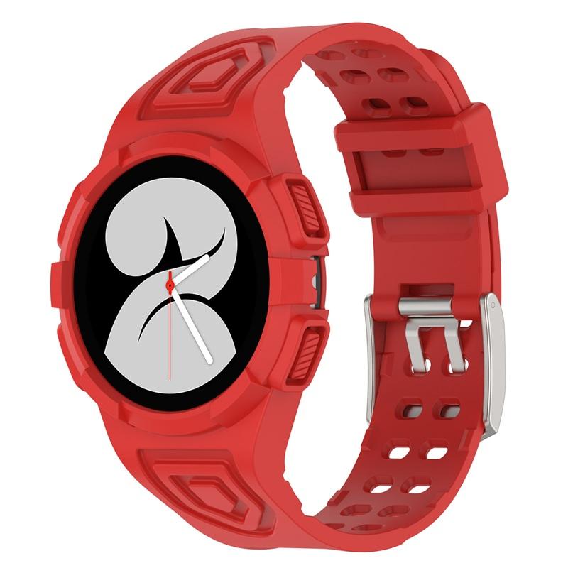 Galaxy Watch6 バンド ケース一体型 40mm 44mm Watch 6 ベルト 交換 