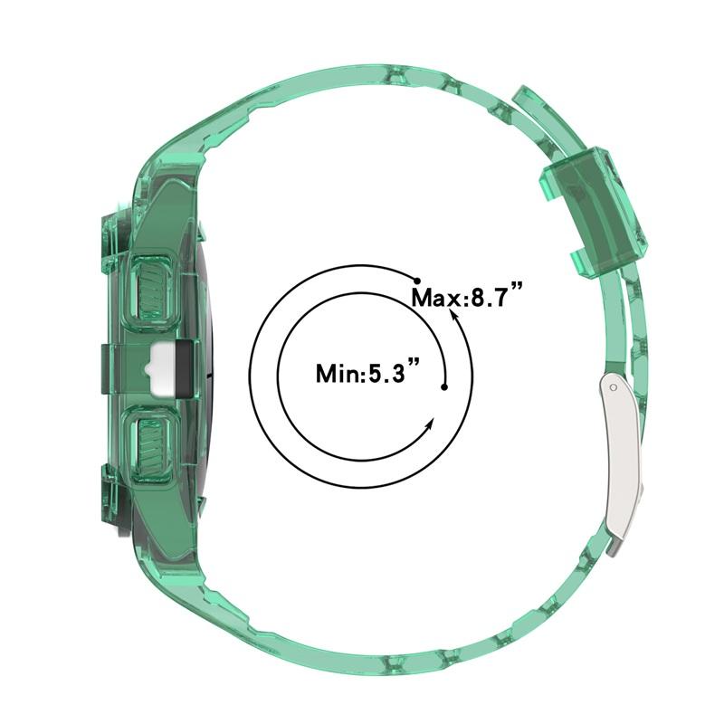 Galaxy Watch6 バンド ケース一体型 40mm 44mm Watch 6 ベルト 交換 