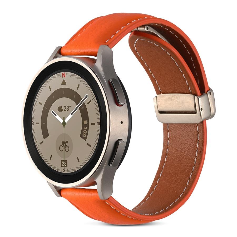 Galaxy Watch 5 バンド レザー 交換ベルト galaxy スマートウォッチ