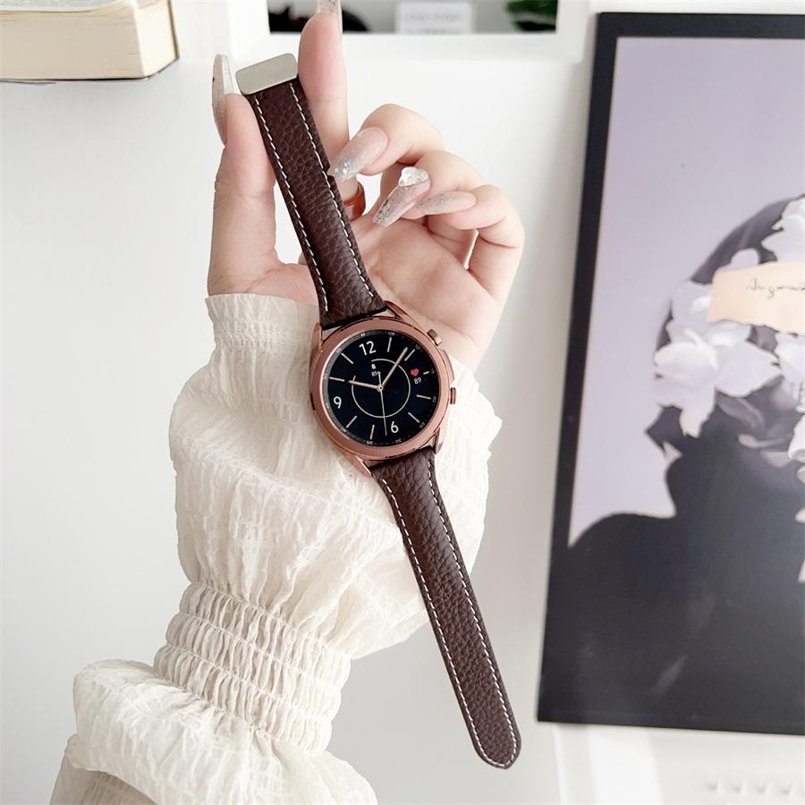 Huawei Watch GT2 バンド 本革 マグネット Huawei Watch GT3 Pro  