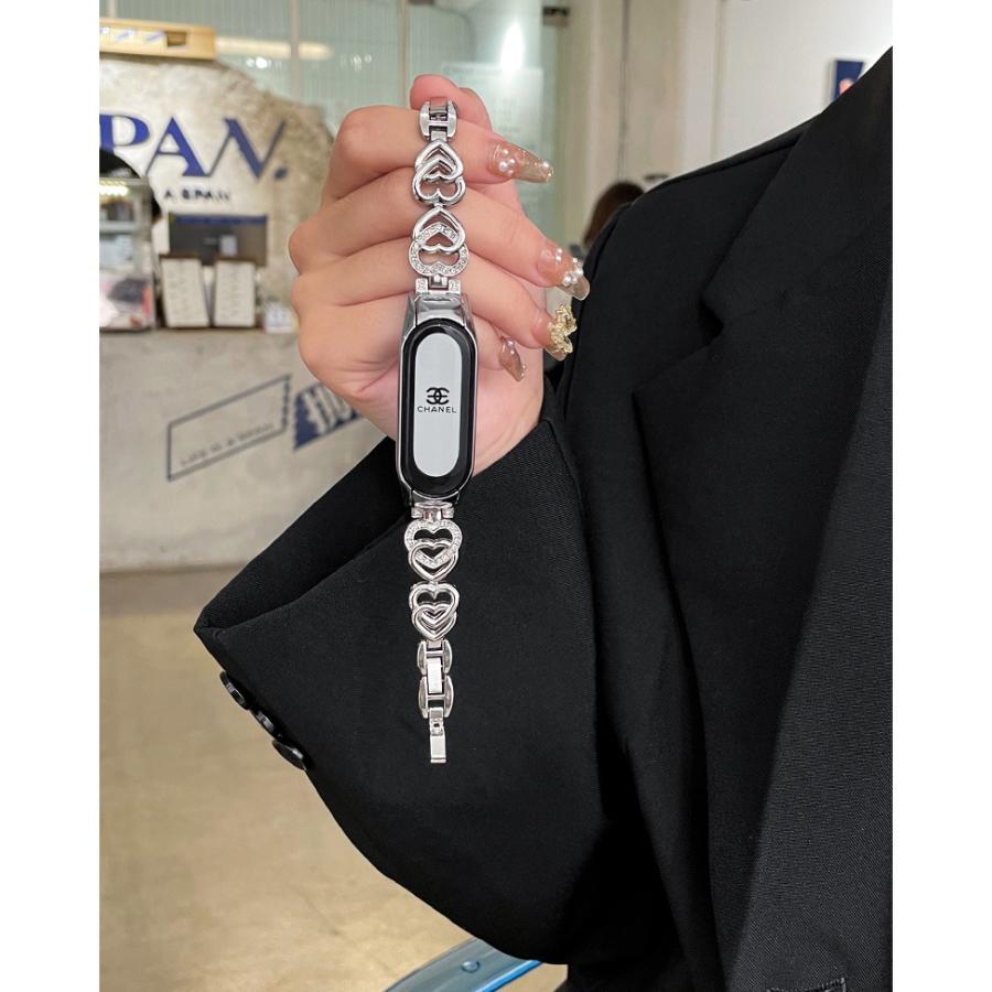 xiaomi smart band 8 バンド ステンレス製 Xiaomi Mi 7 ケース一体型