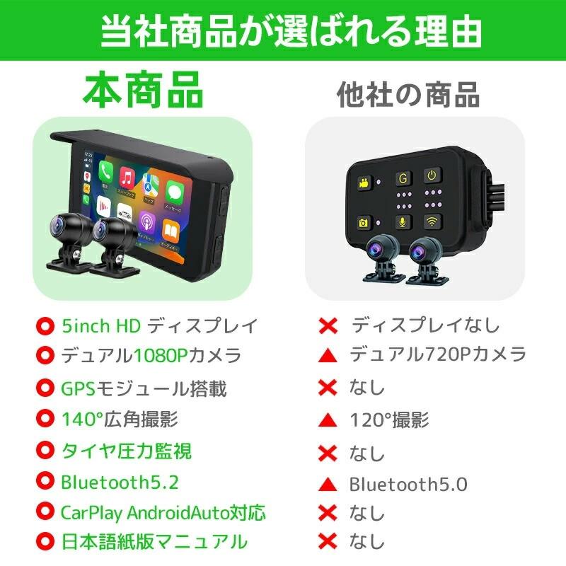 2026最新モデル バイクナビ バイク用ナビ スマートモニター バイク