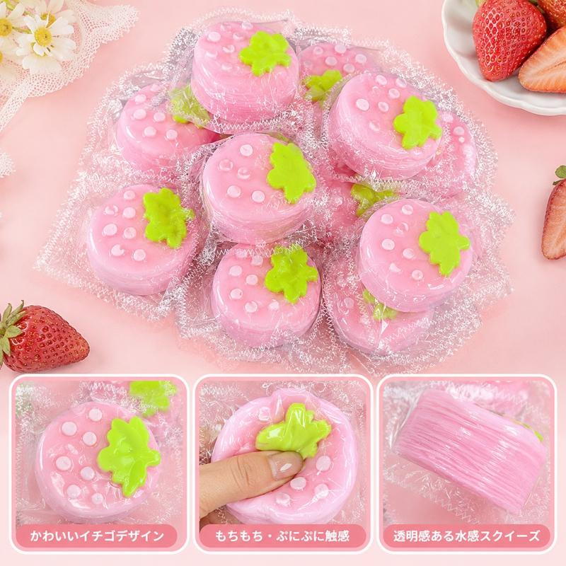 水感スクイーズ 大福 低反発 もちもち そっくり 超しっとり 握る