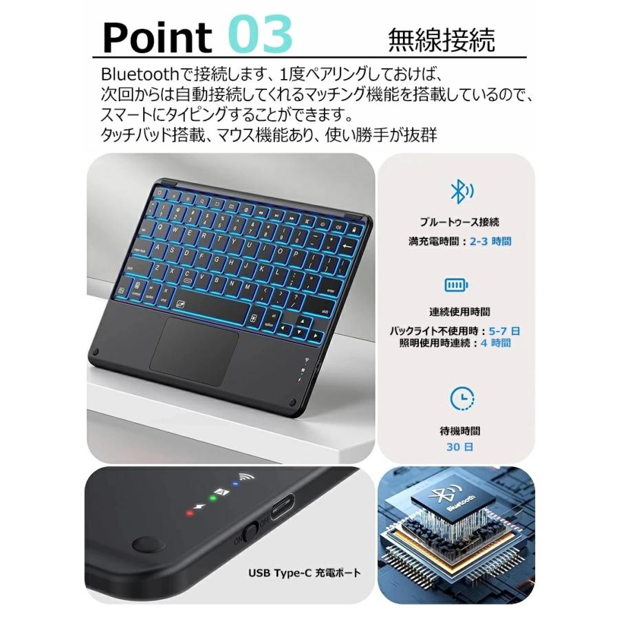 Galaxy Tab S10 Lite ケース 日本語キーボード S9 FE キーボード