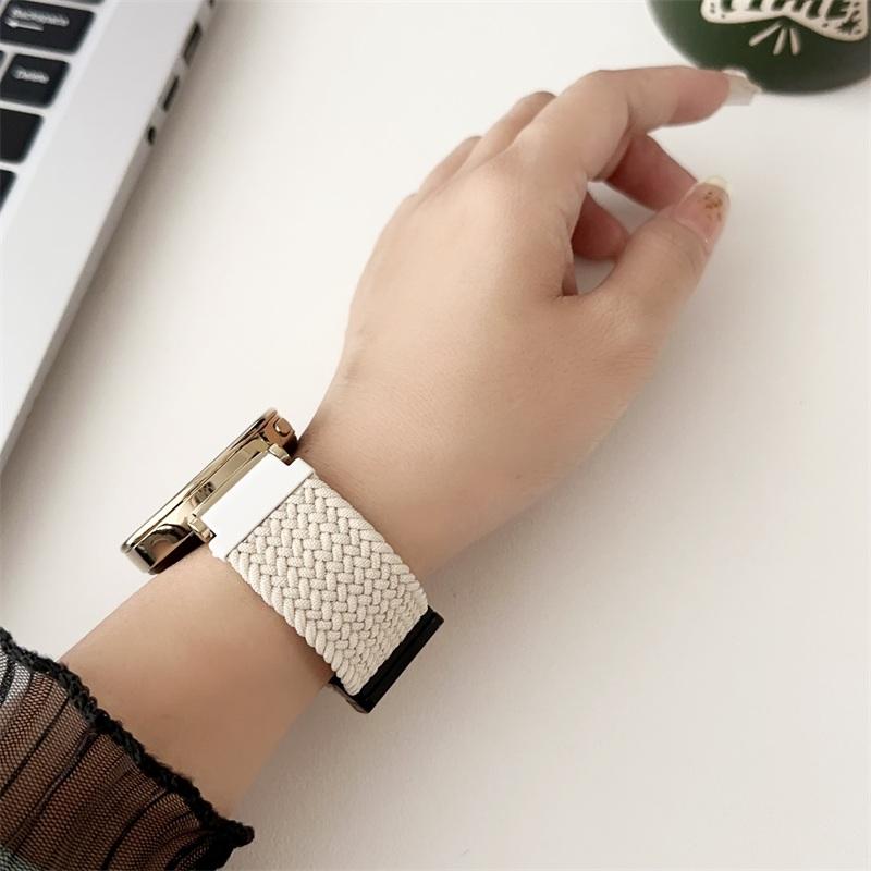 Huawei Watch GT4 バンド ナイロン マグネット 磁気バックル ファー