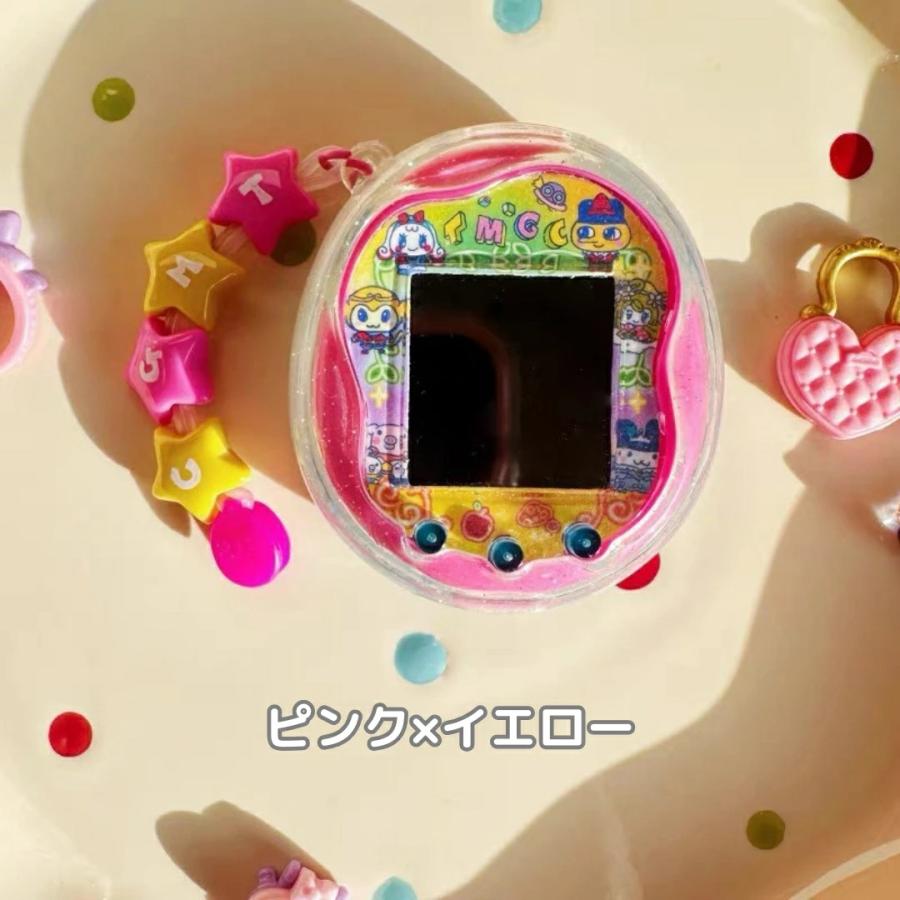 たまごっち カバー クリア ユニ 保護 Tamagotchi Uni ケース ラメ入り