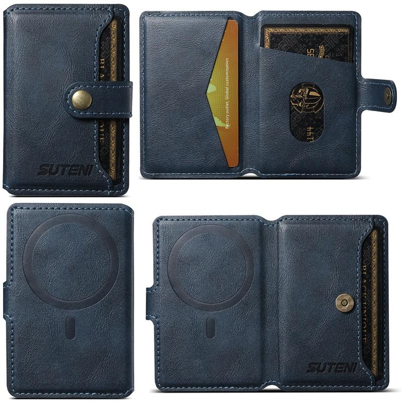 スマホ カードケース Magsafe対応 磁気ウォレット カード2枚収納可能