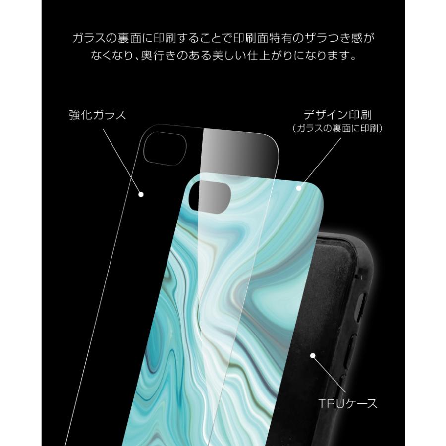 iPhone15 Pro Max 14Plus iPhoneSE3 ガラス ハイブリッド スマホケース ぽころチャレンジ アイフォン Xperia XZ2 AQUOS R2 ケース TPU 耐衝撃 背面ガラス 9H｜sumahogo｜08