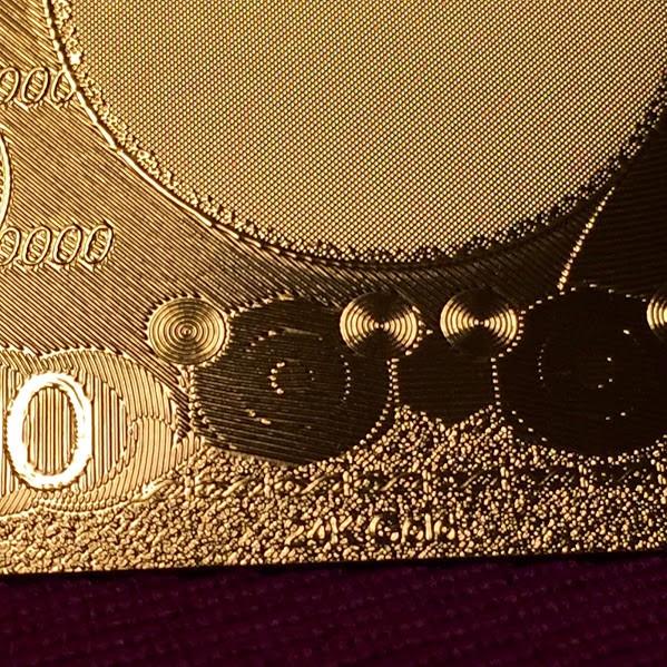 ゴールドモデル!純金箔の一万紙幣【本物24K】金運風水アイテム ゴールドモデル!純金箔の一万紙幣【本物24K】金運風水アイテム