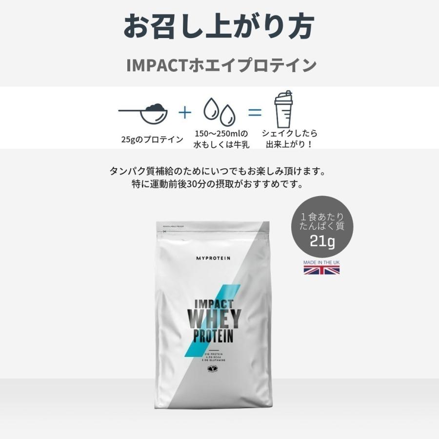 マイプロテイン IMPACT ホエイプロテイン 抹茶ラテ 1kg｜sumahoselect｜02