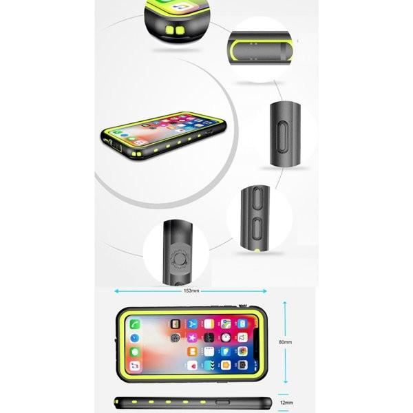 Iphonex Iphone8 Iphone7 完全防水 防塵 防水 ケース カバー 耐衝撃 カラフル オシャレ 海 プール お風呂 水中撮影 黒 白 赤 青 緑 水色 桃 紫 スマホケース Iphone5 113 スマホタウン 通販 Yahoo ショッピング