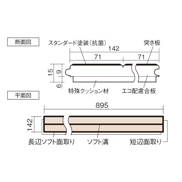 Panasonic（パナソニック） ウッディ40耐熱 オーク色（オーク突き板 