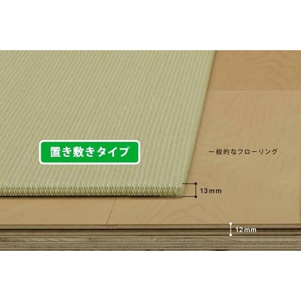 大建工業 ここち和座 置き敷きタイプ/彩園 2枚入り 05ブラウン（亜麻色×灰桜色） YQ5105-2_1
