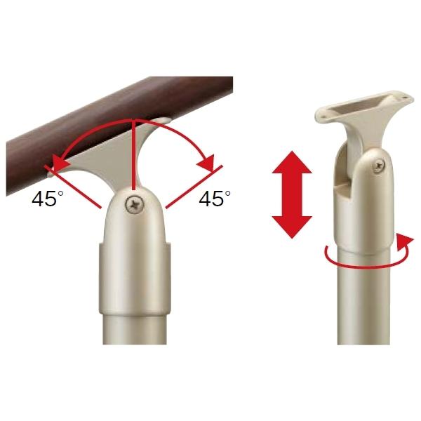 大建 DAIKEN 35床付け手摺用支柱ZT(ME5434-1)