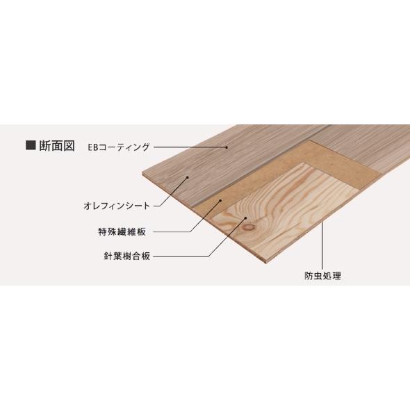 ikuta プリオス JAPAN ナチュラルオーク柄 2P（ツヤなし） PJ-1036