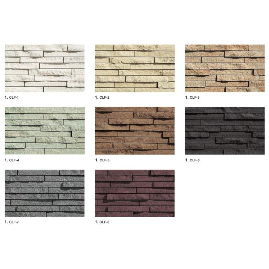 名古屋モザイク 外壁タイル クリフストン 227×30ボーダーテッセラ面