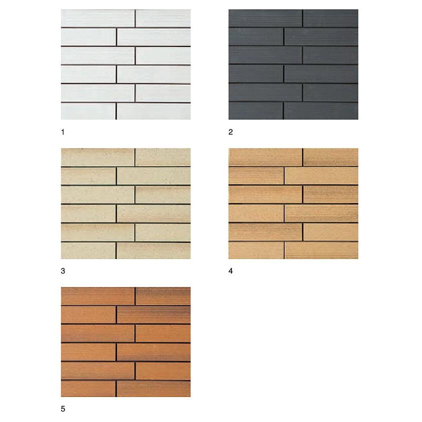 名古屋モザイク 外壁タイル エリミア 50四丁スクラッチ面（1/4レンガ