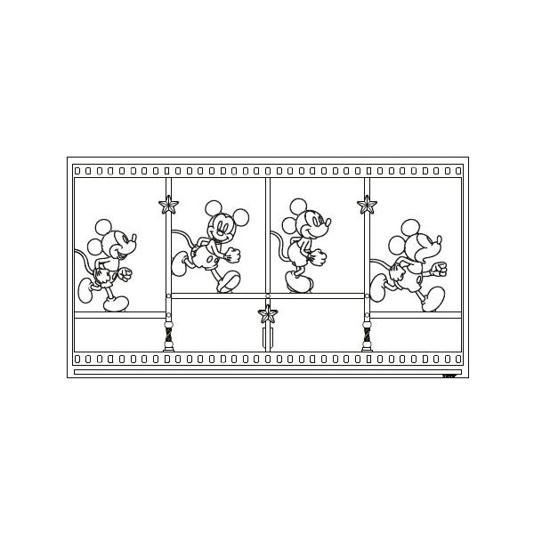LIXIL（リクシル） ディズニー フェンス ミッキーC型 ブラック 取付脚 リクシルミッキーフェンスC型