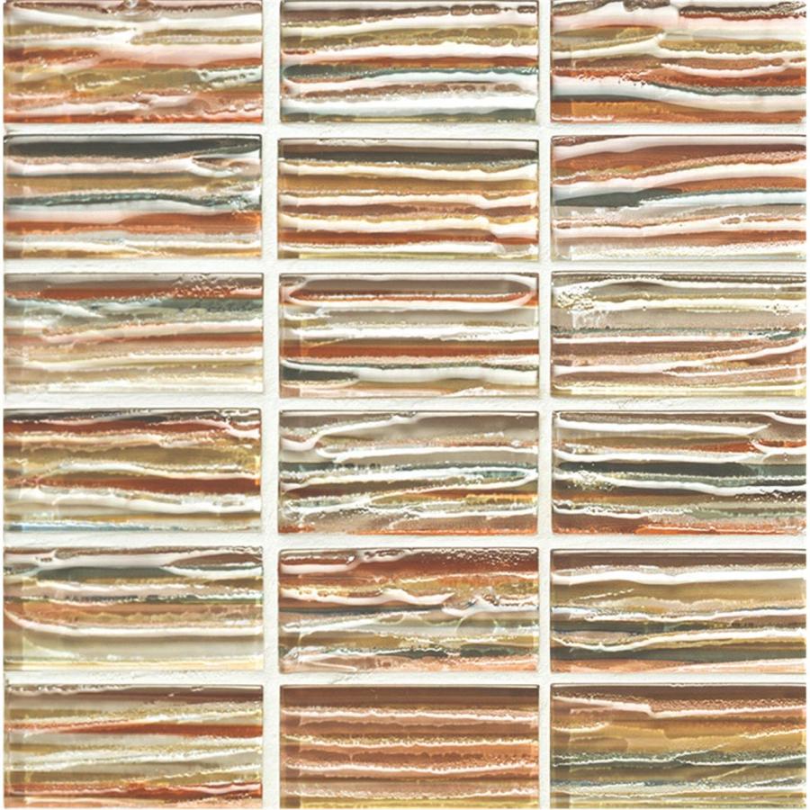 名古屋モザイク アートモザイク ストリングス グラス 48×23角特殊面状