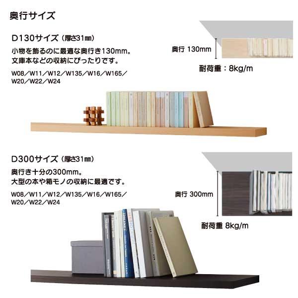 LIXIL 収納ヴィータス 一枚棚 幅2400×奥行130mm プレシャスホワイト・クリエカラー AZ24000-MAHWの画像