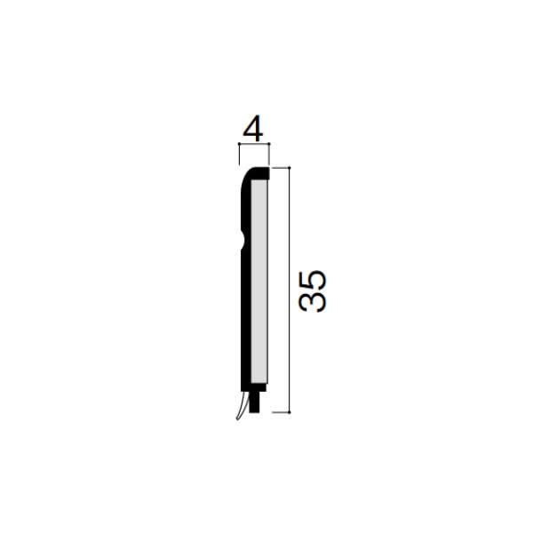 DAIKEN 大建工業 薄型巾木 長さ2700mm 10本入 MT7016-47 : 日曜大工
