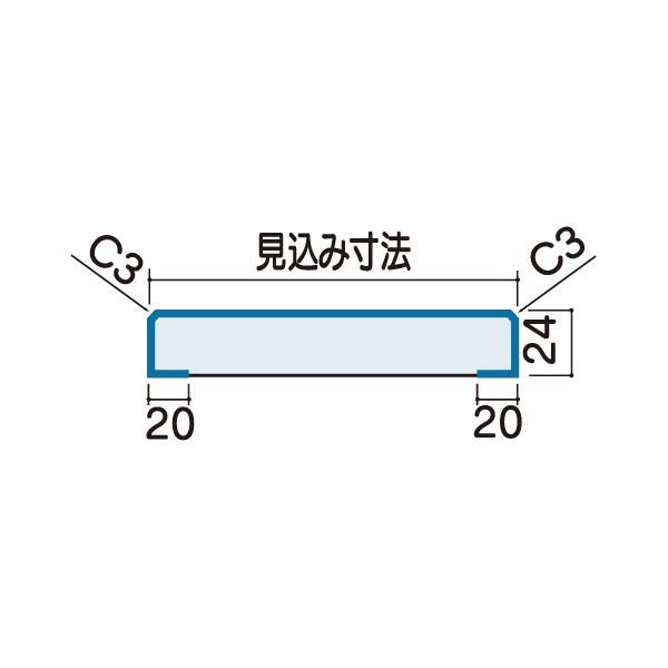 Panasonic（パナソニック） 無目枠固定型 縦用 140型 見込み140mm 長さ