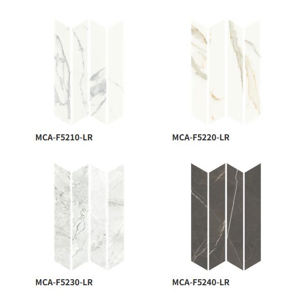 名古屋モザイク デザイン内装壁タイル クラシコマルモ 450×75平行四辺