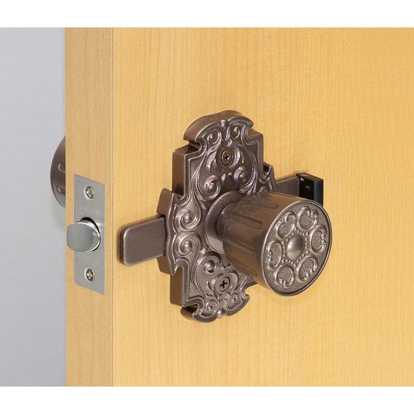 川口技研 宮殿1号ラッチ錠 塗装ブラウン : 住まいFACTORY - 通販