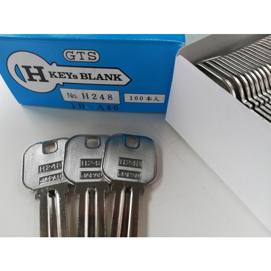 GTS ブランクキー H-248 100本入 GSS 後藤製作所 : 住まい GTS ブランクキー H-248 100本入 GSS 後藤製作所 : 住まい