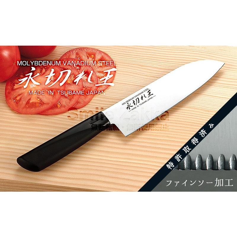 アーネスト（Arnest） 三徳包丁 永切れ王 新潟県燕産 日本製 特許取得