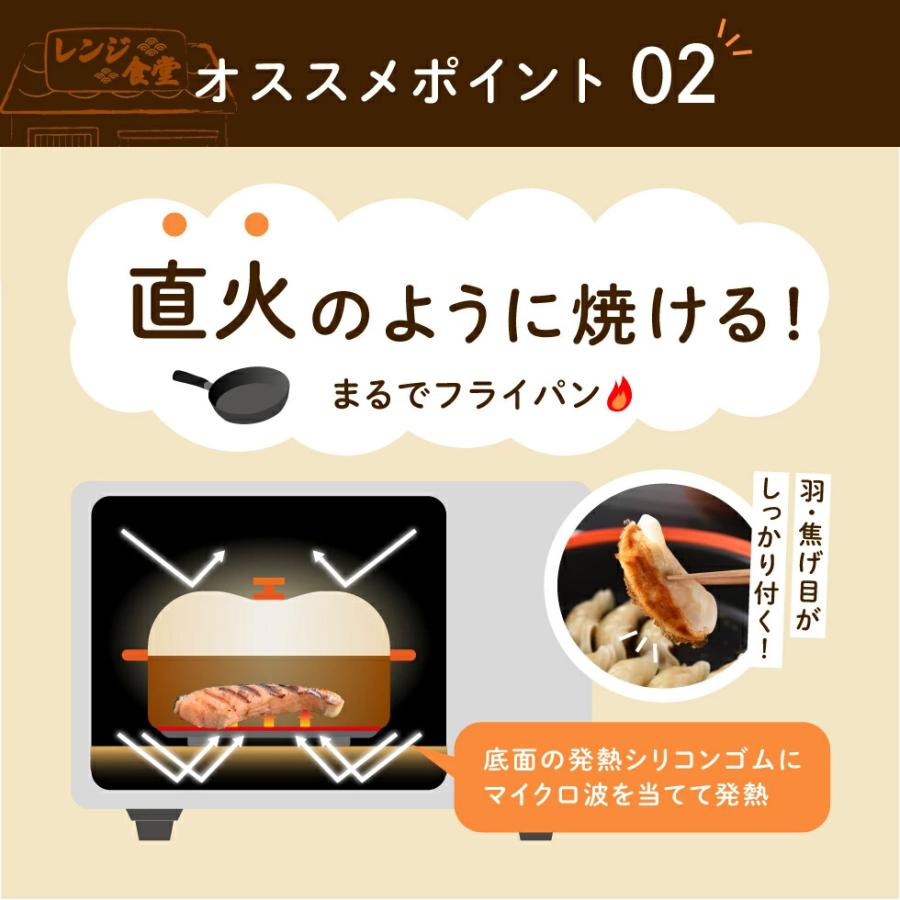 アーネスト（Arnest） 電子レンジ調理器 手作りレンジ食堂 焼く 焼き魚 